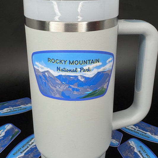 Rocky Mountain National Park Vinyl Sticker