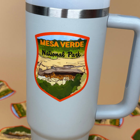 Mesa Verde National Park Vinyl Sticker
