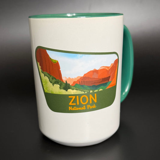 Zion National Park Vinyl Sticker
