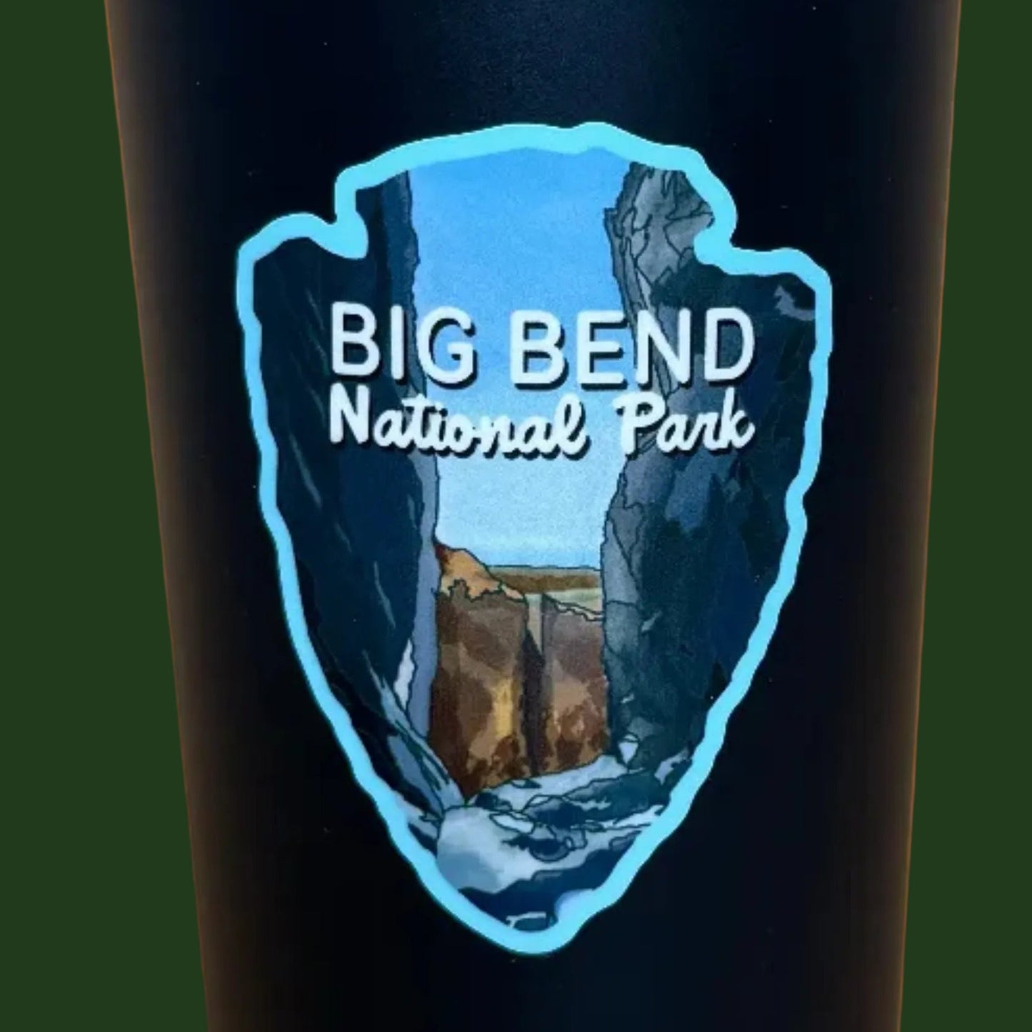 Big Bend National Park Vinyl Sticker