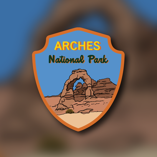 Arches National Park Vinyl Sticker
