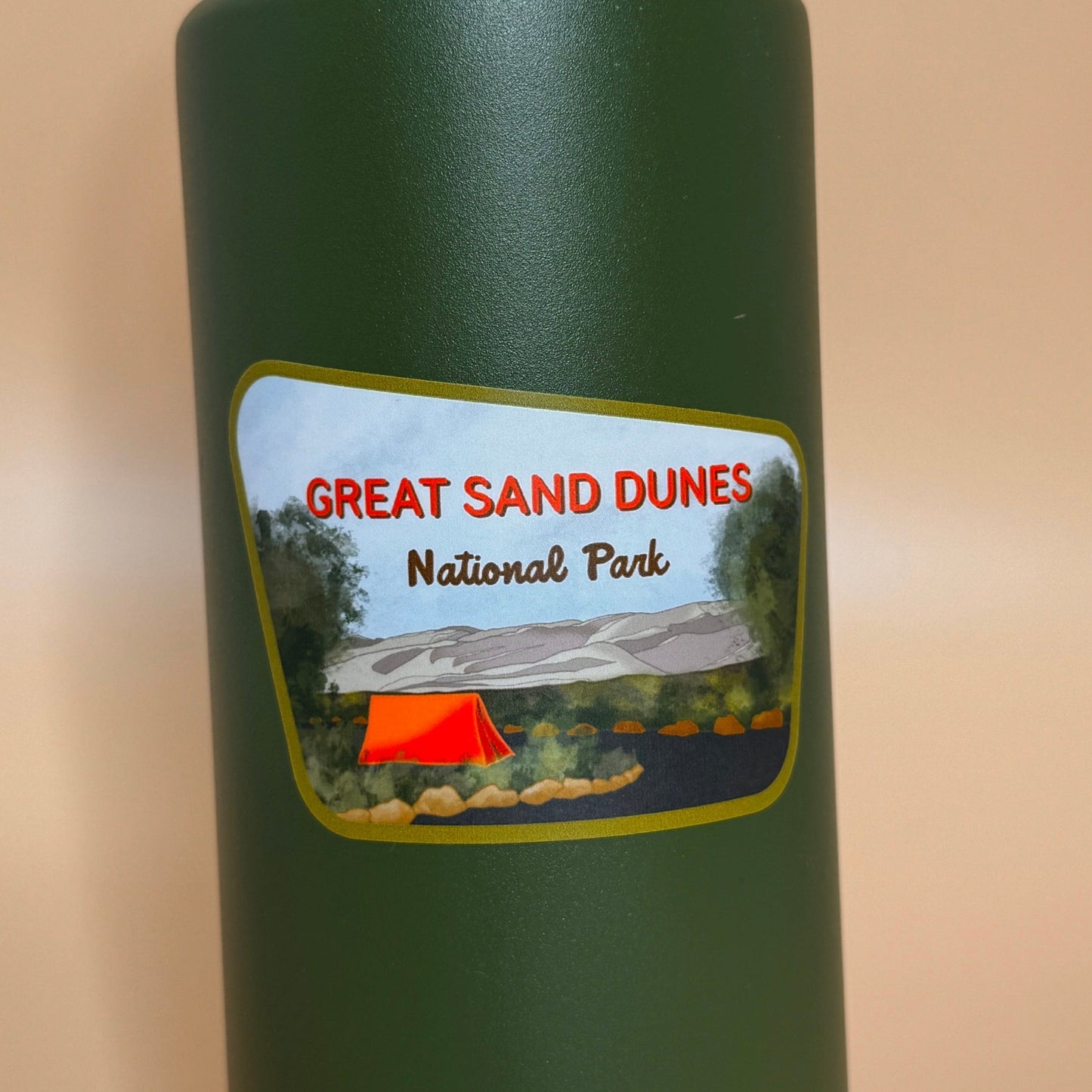 Great Sand Dunes National Park Vinyl Sticker