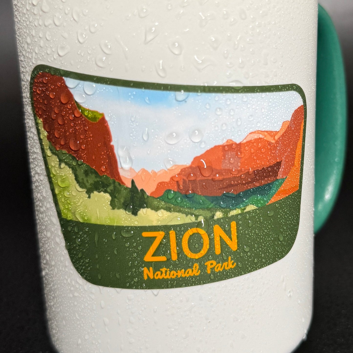 Zion National Park Vinyl Sticker