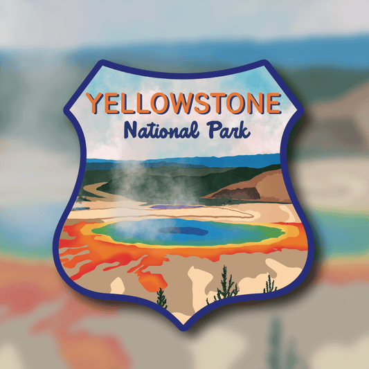 Yellowstone National Park Vinyl Sticker
