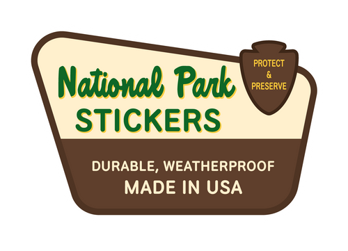 National Park Stickers